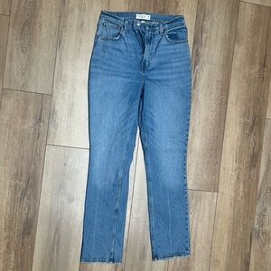 Abercrombie & Fitch Women's The 90s Slim Straight Ultra High Rise Jeans 28 / 6R